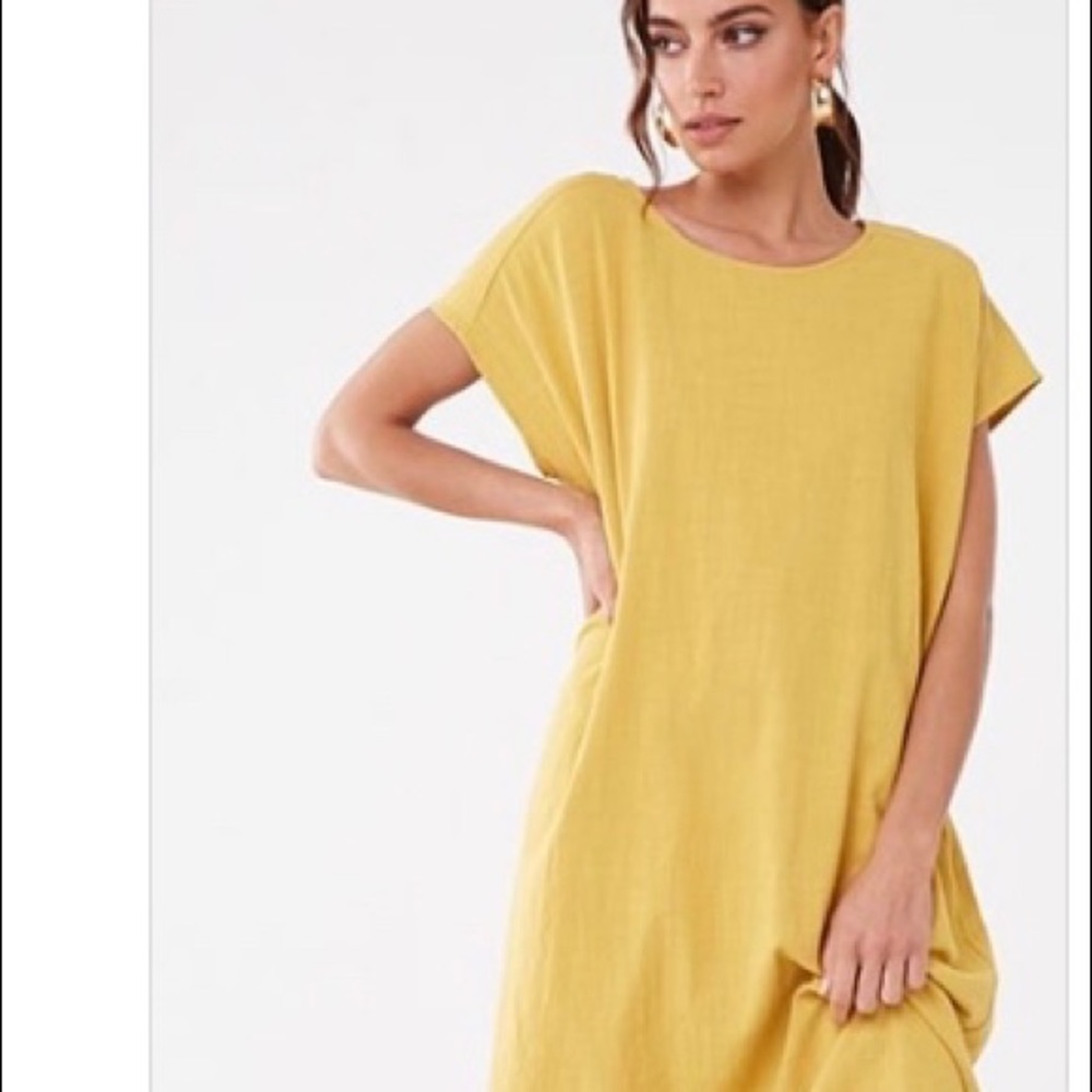 BRAND New with tags Boxy Midi Tunic Dress